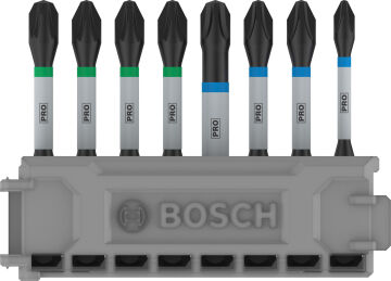 Bosch Aksesuar PRO Impact Vidalama Ucu Seti Karışık 8li (v1)