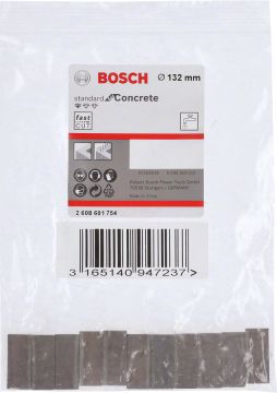Bosch Elmas Karot Segmanı Standard For Concrete Ø132 mm (11 Adet) - 2608601754