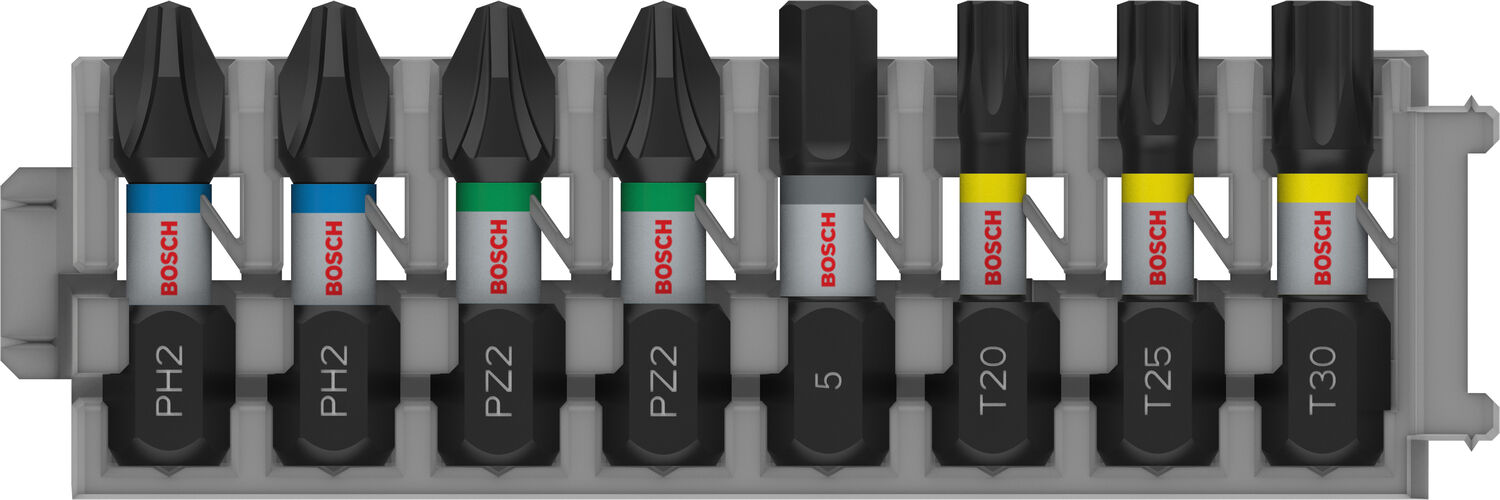 Bosch Aksesuar PRO Impact Vidalama Ucu Seti Karışık 8li (v2)