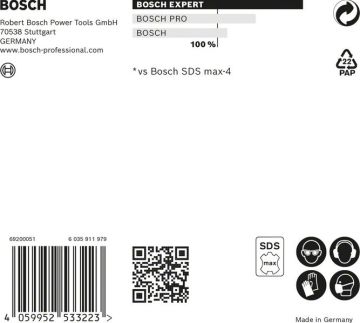 Bosch Kırıcı Delici Uç SDS-Max-8X Expert 28x520 mm (1 Adet) - 2608900248