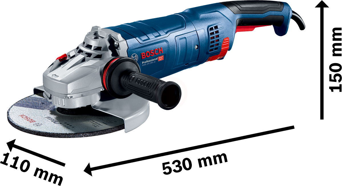 Bosch Büyük Taşlama Makinesi GWS 24-230 JZ (230 mm) - 06018C3301