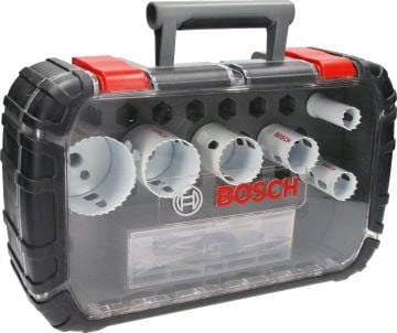 Bosch Delik Açma Testeresi Progressor Ahşap ve Metal Set (9 Parça 22-29-35-44-51-64 mm) - 2608594187
