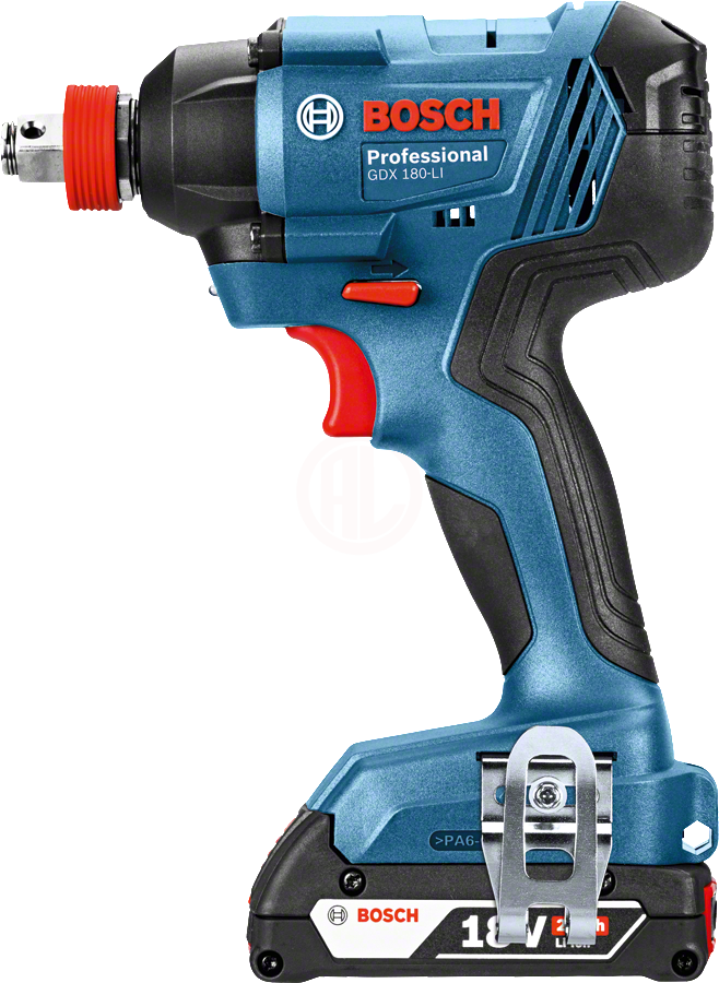 Bosch Akülü Somun Sıkma Makinesi GDX 180-LI (2 x 2,0 Ah Akü) - 06019G5223