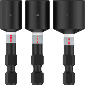 Bosch Aksesuar PRO Impact Lokma Ucu Seti 8/10/13 mm