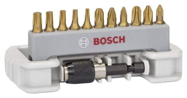 Bosch Max Grip Vidalama Ucu Seti 11+1 Parça 25 Mm - 2608522126