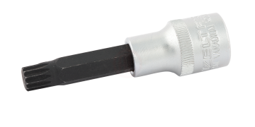 İzeltaş Oniki Köşe Lokmalı Bits Uç Yivli 1/2 İnç 140 mm M8