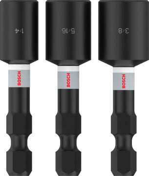 Bosch Aksesuar PRO Impact Lokma Ucu Seti 1/4 İnç 5/16 İnç 3/8 İnç
