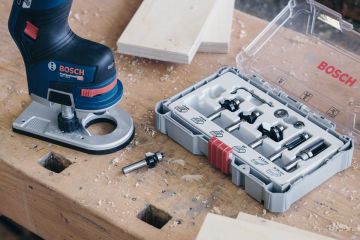 Bosch Freze Ucu Pro Set 8 mm Şaftlı Düz (6 Parça) - 2607017466