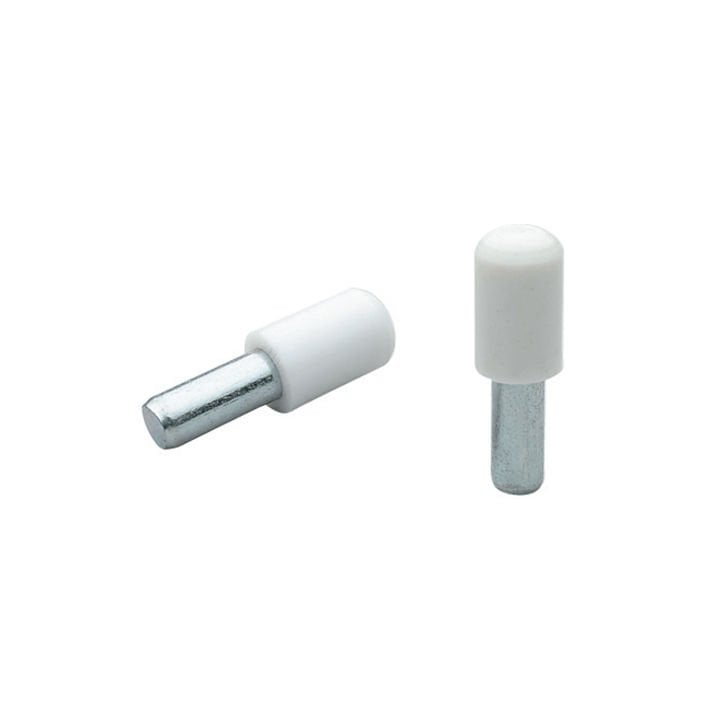 Ayder Plastik Başlı Metal Raf Pimi 5 Mm Gri (1 Paket/100 Adet)