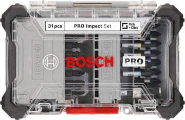 Bosch Aksesuar PRO Impact Vidalama Ucu Seti 31 Parça