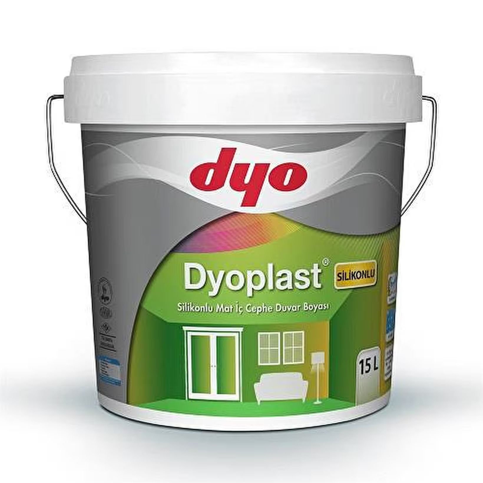 Dyo Dyoplast Plastik Duvar Boyası Baz C 7,5 Lt