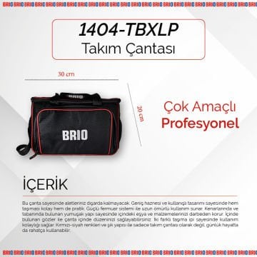 Brio Takım Çantası Çok Amaçlı Profesyonel Boş