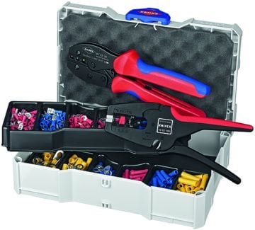 Knipex Çantalı Papuç Sıkma Seti - KNI979022