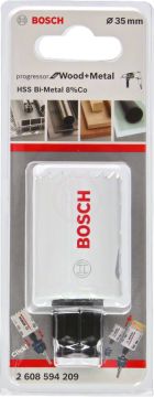 Bosch Progressor Metal ve Ahşap Delik Açma Testeresi 35 mm - 2608594209