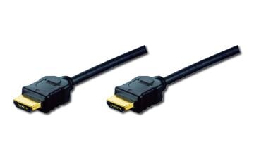 Assmann Hdmı High Speed With Ethernet Bağlantı Kablosu (Hdmı 1.4), 2160P, 4K Ultra Hd, Hdmı Tip A Erkek - Hdmı Tip A Erkek, 3 Mt, Cu, Awg30, 3X Zırhlı Ul, Altın Kaplama, Siyah Renk