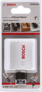 Bosch Progressor Metal ve Ahşap Delik Açma Testeresi 40 mm - 2608594212