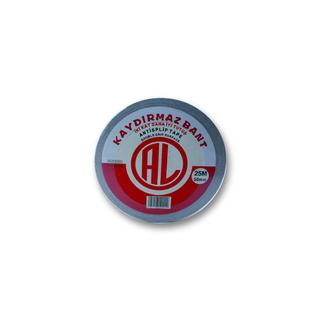 Kaydırmazlık Bandı Siyah 50 mm 25 Metre