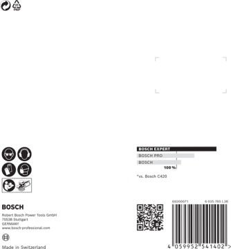 Bosch Expert Zımpara Kağıdı C470 Seti 115 Mm 8 Delikli 6 Lı Paket - 2608900802