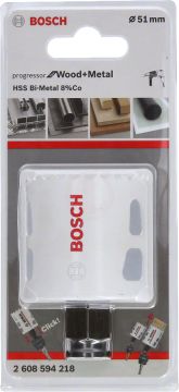 Bosch Progressor Metal ve Ahşap Delik Açma Testeresi 51 mm - 2608594218