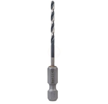 Bosch Metal Matkap Ucu Impact Control HSS Altıgen Şaft 2,5x69 mm - 2608577047