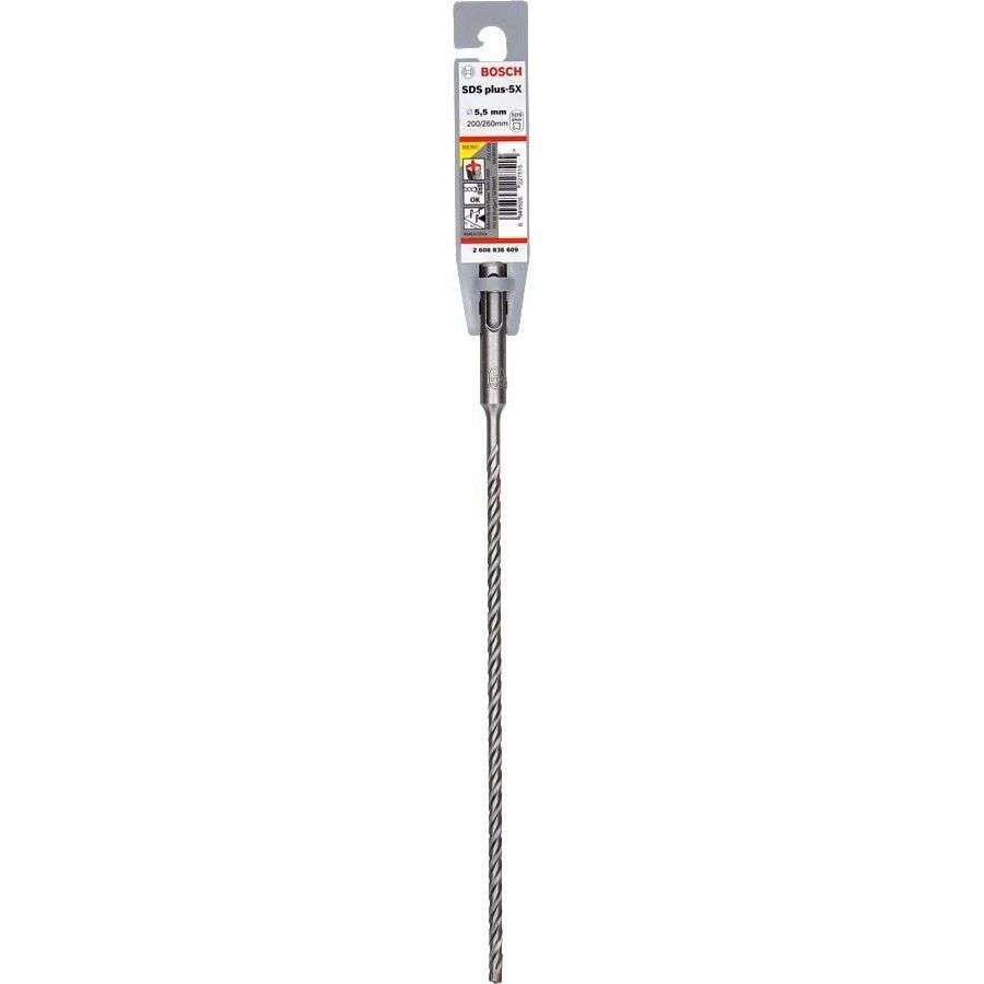 Bosch SDS Plus-5X Kırıcı Delici Uç 5,5x260 mm (1 Adet) - 2608836609