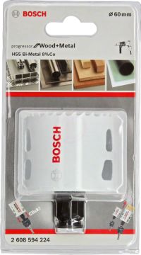 Bosch Progressor Metal ve Ahşap Delik Açma Testeresi 60 mm - 2608594224