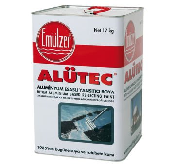 Emülzer Alütec - Bitüm - Alüminyum Esaslı Yansıtıcı Boya 4,5 Kg