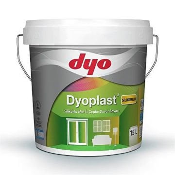 Dyo Dyoplast Silikonlu Mat İç Cephe Duvar Boyası Baz B 15 Lt
