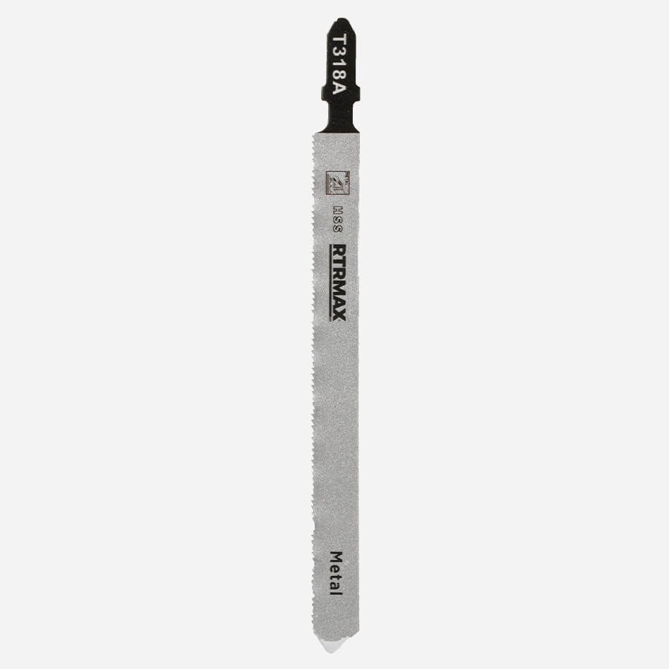 Rtrmax RH17662 T318A Metal Normal Kesim Uzun Dekupaj Ağzı (5'Li Set)
