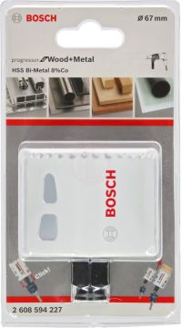 Bosch Progressor Metal ve Ahşap Delik Açma Testeresi 67 mm - 2608594227