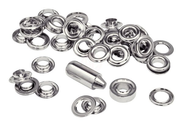Rapid Kuşgözü İki Delik Halka Alüminyum 12x23 mm (1 Paket/25 Adet) - 5000413