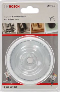 Bosch Progressor Metal ve Ahşap Delik Açma Testeresi 76 mm - 2608594231