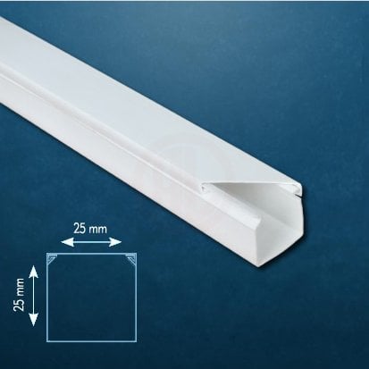 Çet-San Yapışkanlı Kablo Kanalı Eko 25x16 mm