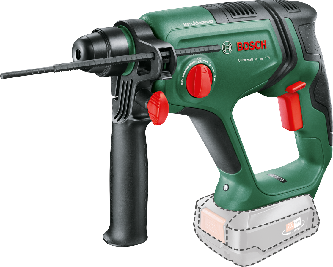 Bosch Akülü Kırıcı Delici Makine UniversalHammer 18V (Aküsüz) - 06039D6000