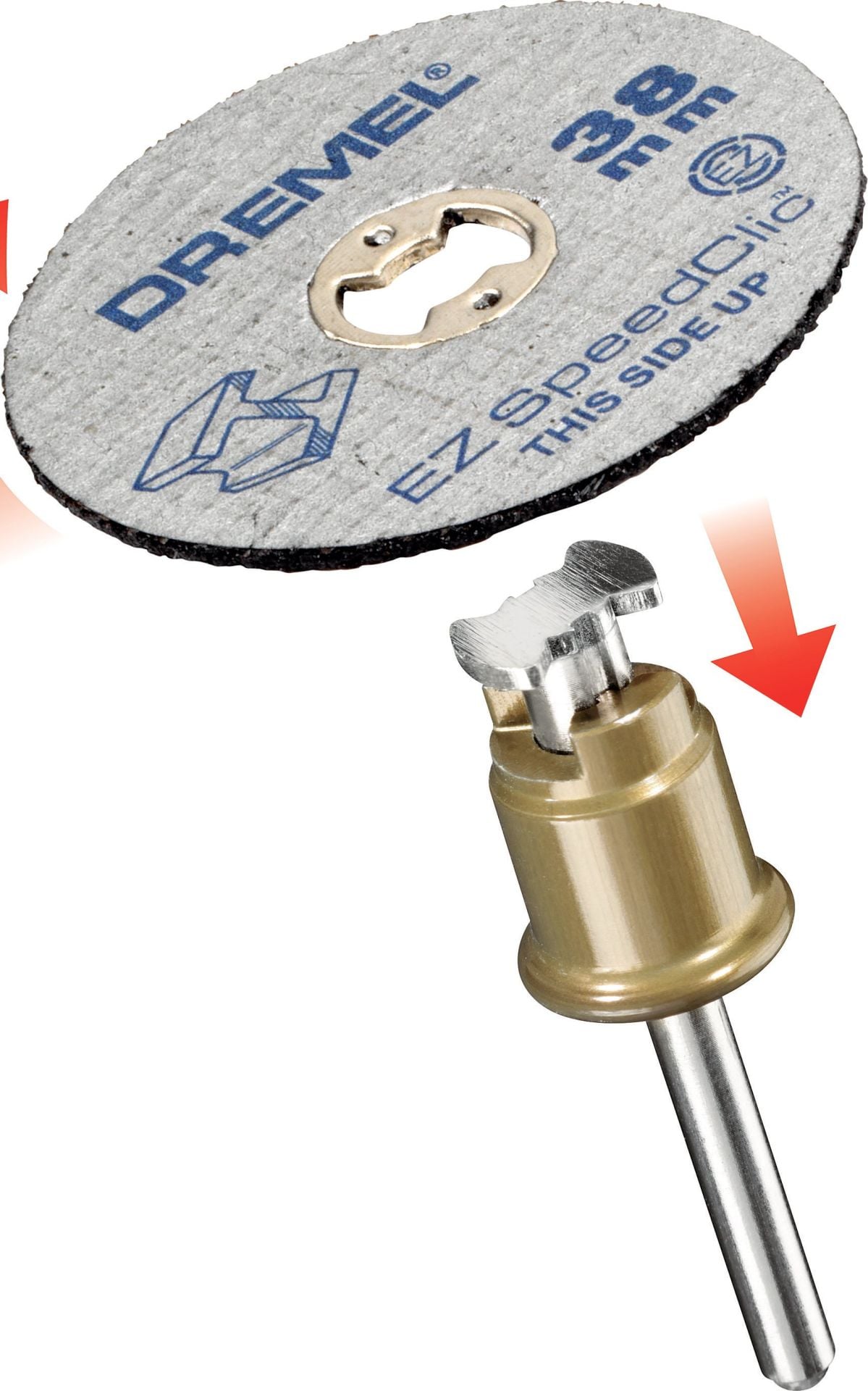 Dremel EZ SpeedClic Metal Kesme Diski (5 Adet) (SC456) - 2615S456JC