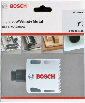 Bosch Progressor Metal ve Ahşap Delik Açma Testeresi 133 mm - 2608594246