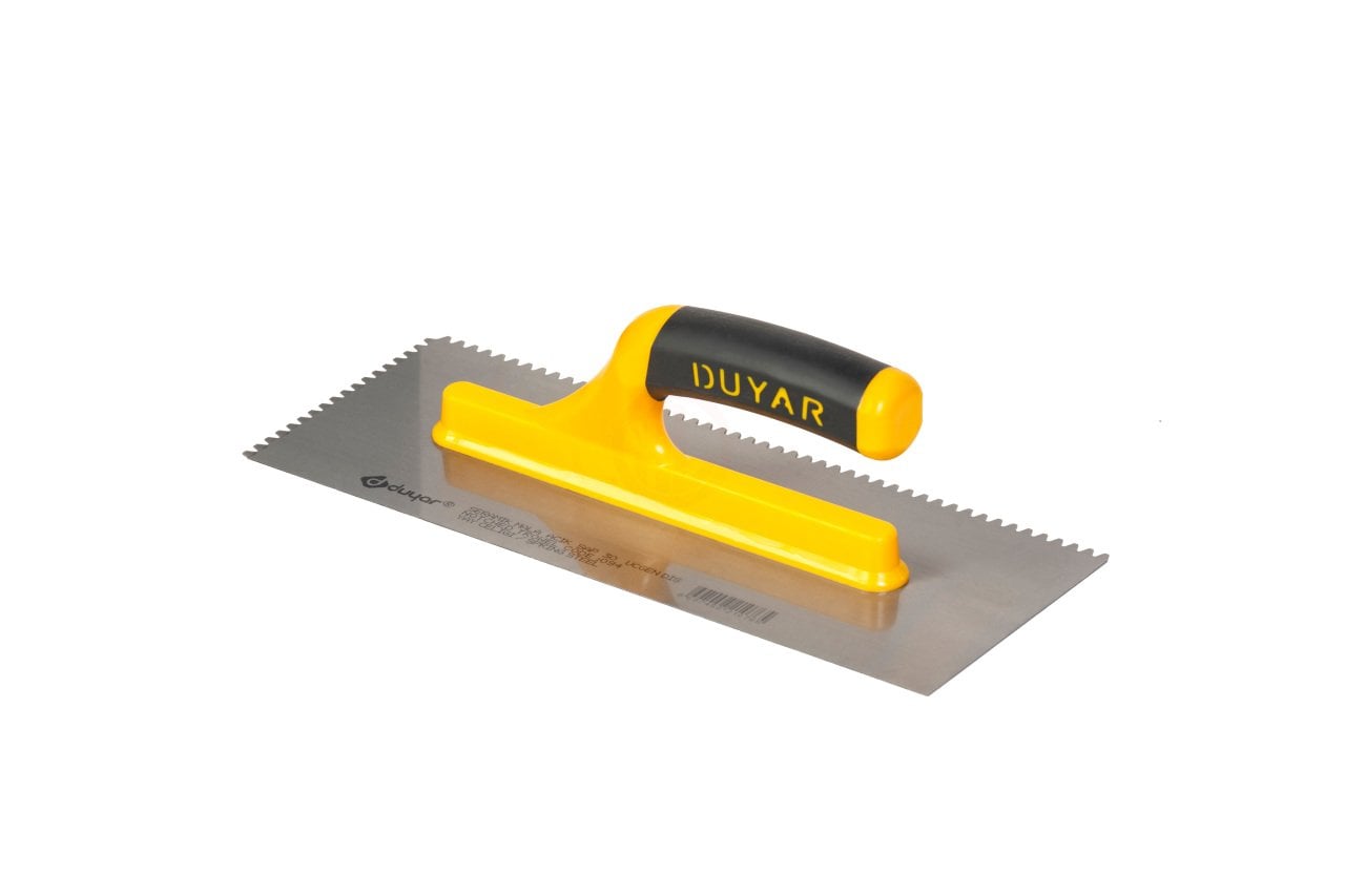 Duyar Seramik Malası Açık Plastik Saplı Üçgen 4x4,5 Diş 35 Cm