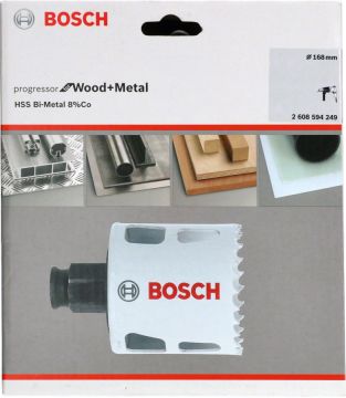Bosch Progressor Metal ve Ahşap Delik Açma Testeresi 168 mm - 2608594249