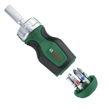 Bosch Ixo 7 Tornavida Seti (Cırcırlı Tornavida Değiştirilebilir 6 Uçlu Karton Kutu) - 06039E0002