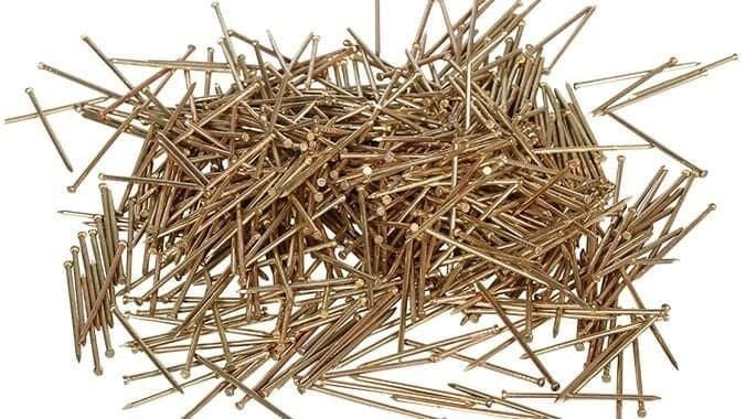 Sarı Başsız Tel Çivi 4 Cm (1 Paket/2,5 Kg)