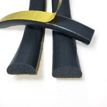 Atlastek 10x15 mm 25 Metre Yapışkanlı Yüksek Kalite Poliüretan Sünger Conta