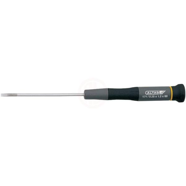 Altaş 171-0.25x1.2x60 SAATÇİ TORNAVİDASI DÜZ 1.2 MM - 04011804381