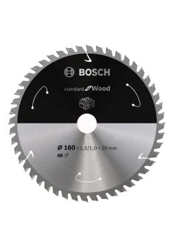 Bosch Daire Testere Bıçağı Standard For Wood 160x20 mm 48 Diş - 2608837678
