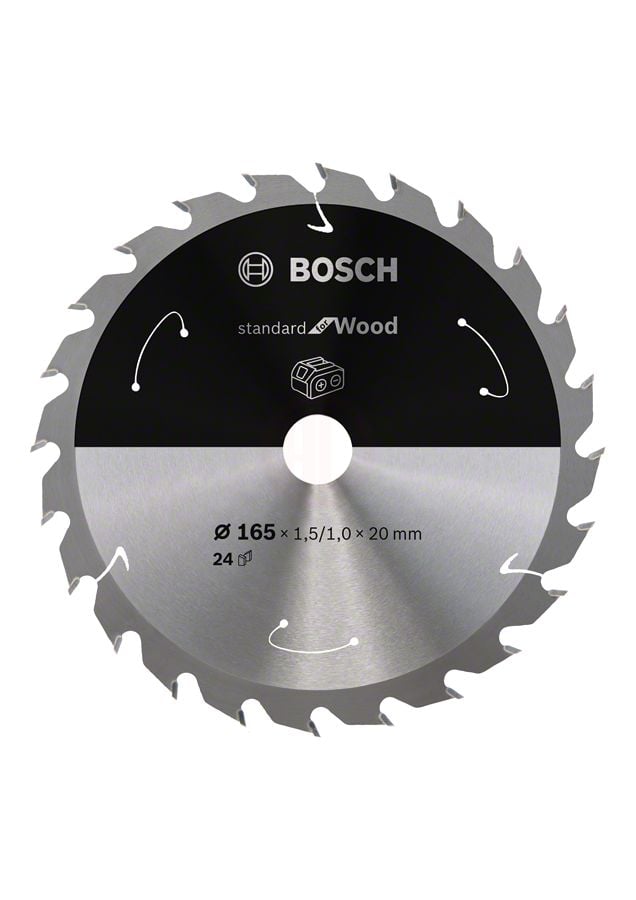 Bosch Daire Testere Bıçağı Standard For Wood 165x20 mm 24 Diş - 2608837685
