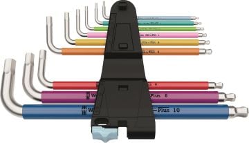 Wera Hex Plus Allen Anahtar Seti (3950) (9 Parça)