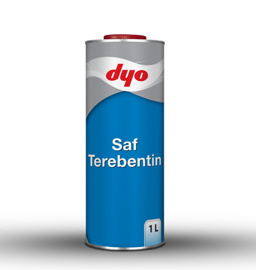 Dyo Saf Terebentin Doğal Tiner 1 Lt