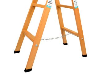 Buse A Tipi Geniş Basamaklı Ahşap Merdiven 3 Basamaklı (110 Cm)