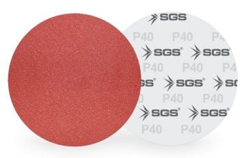 SGS 412 Cırtlı Zımpara Ao 125Mm 40Kum