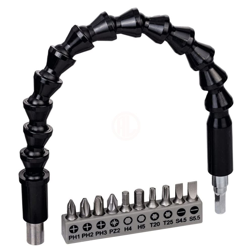 Bosch Vidalama Ve Uzatma Ucu Set 30 Cm Plastik (11 Parça) - 2608522377