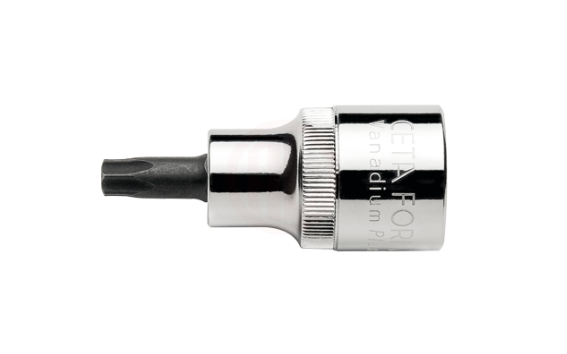 Ceta Form 1/2 İnç Torx Uçlu Lokma (Kısa Tip) T40 X 55 Mm